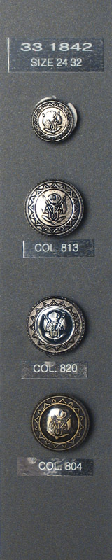 Crest button 331842