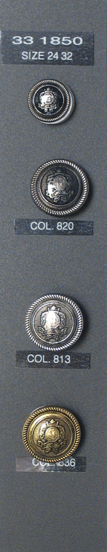 Crest button 331850
