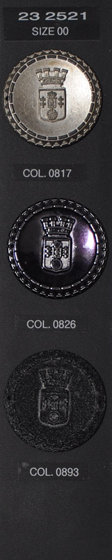 Crest button 232521