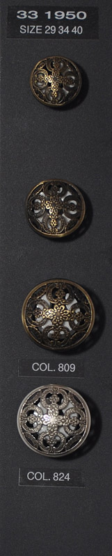 Crest button 331950