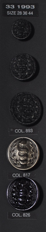 Crest button 331993