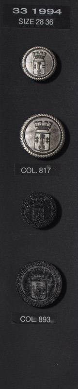 Crest button 331994