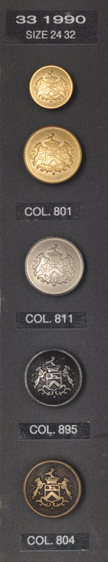 Crest button 331990