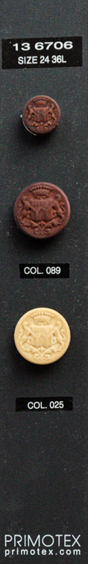 Crest button 136706