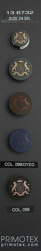 Crest button 136732