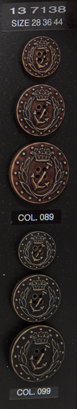 Crest button 137138