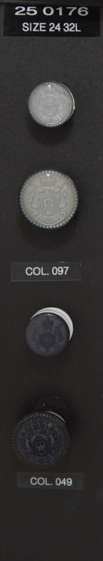 Crest button 250176