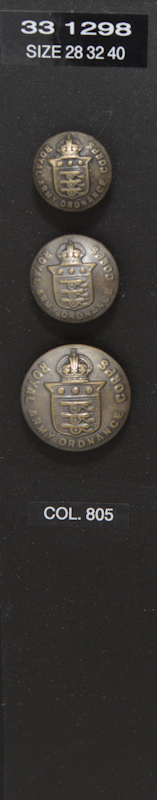 Crest button 331298