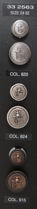 Crest button 332563