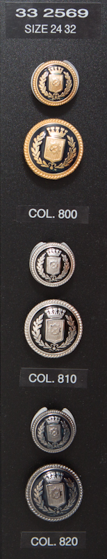 Crest button 332569