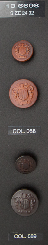 Crest button 136698