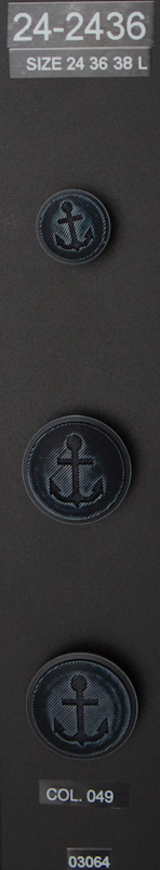 Crest button 242436