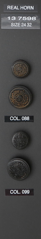 Crest button 137598