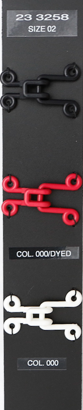 Closure, hook and eye 233258