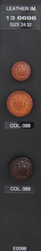 Crest button 136698