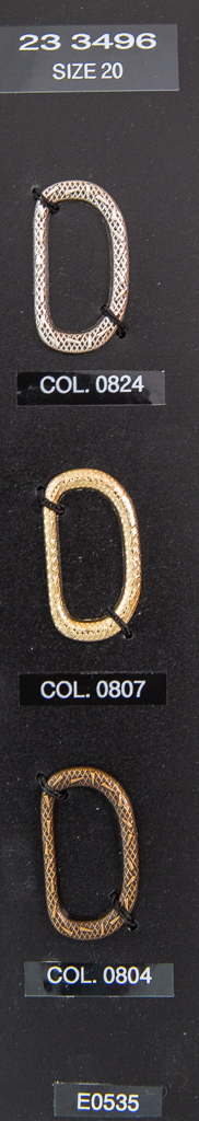 Others: eyelet, d-ring, hangers, patches, accessories 233496