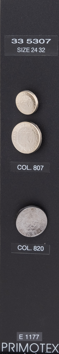 Crest button 335307