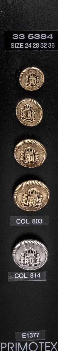 Crest button 335384