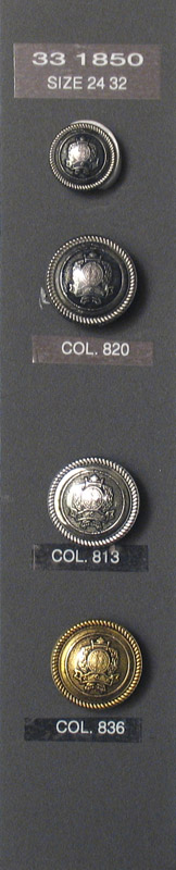 Crest button 331850