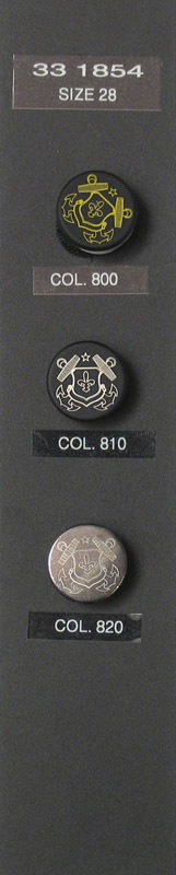Crest button 331854