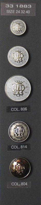 Crest button 331883