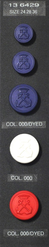 Crest button 136429
