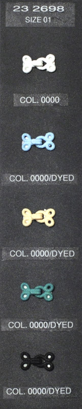 Closure, hook and eye 232698