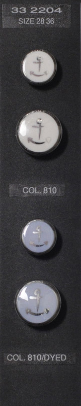 Crest button 332204