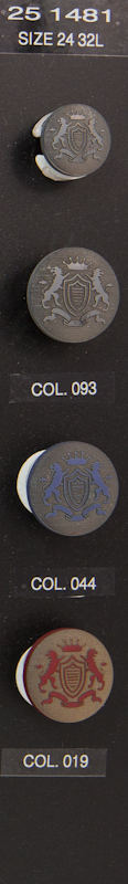 Crest button 251481
