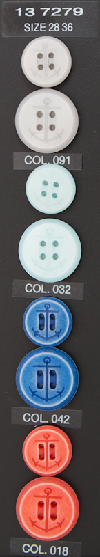 Crest button 137279