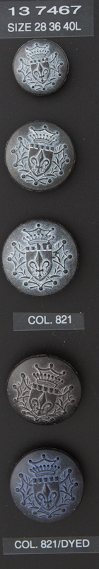 Crest button 137467