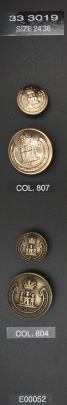 Crest button 333019
