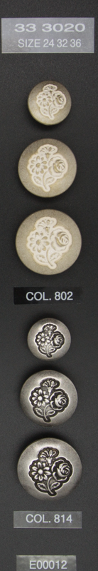 Crest button 333020