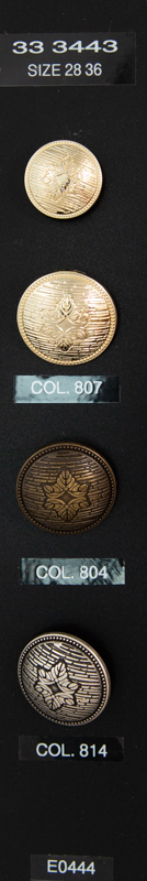 Crest button 333443